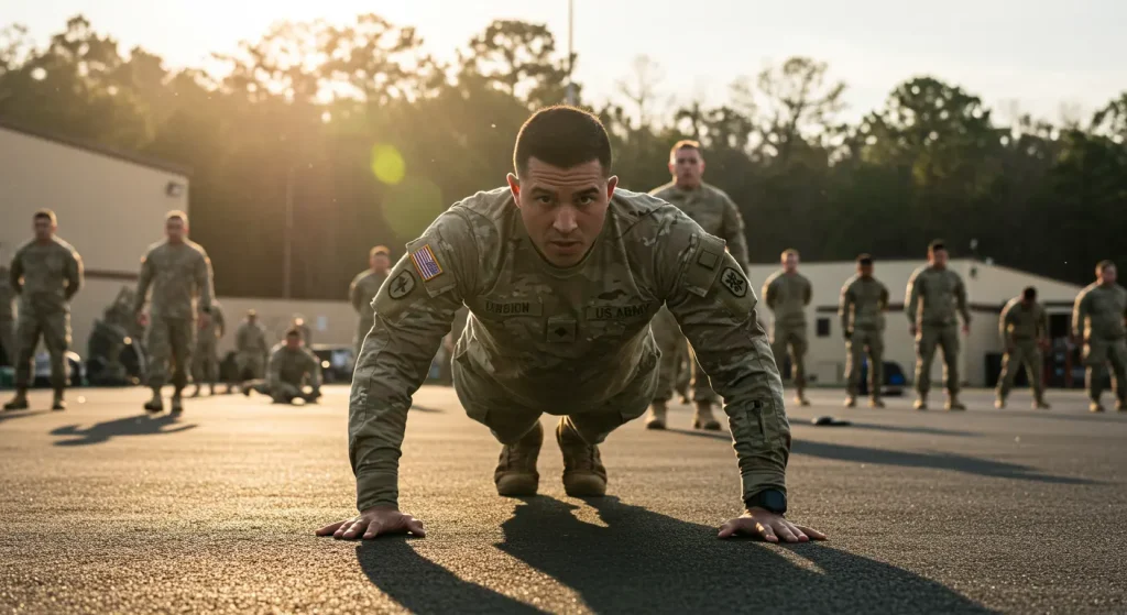 Hand realease pushups