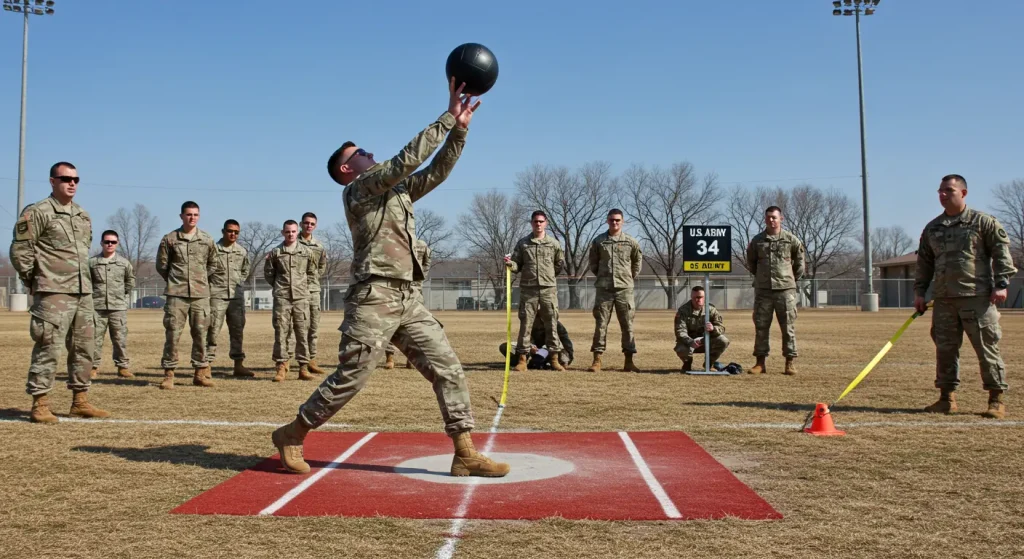Standing Power Throw