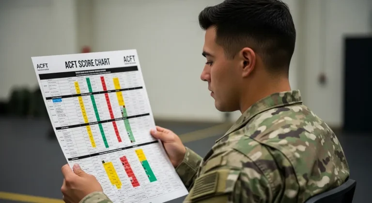 acft score chart